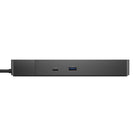 Dell - Station d'accueil pour chargeur 210-AZBG 130 W-Ports : 2x DisplayPort 1.4, 1x HDMI 2.0b, 1x DisplayPort multifonction USB-C, 1x Gigabit Ethernet RJ45, 1x USB-A 3.1 Gen 1 avec PowerShare, 2x USB-A 3.1 Gen 1