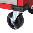 Seville Classics - Armoire de rangement roulante UltraHD - 36 po L x 18 po l x 72 po H - Rouge-4 protège-coin offrant une protection accrue