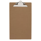 Staples Presse-papiers - Format Légal - 9 po x 16 po-Le tableau en masonite marron robuste offre une surface solide pour faciliter l'écriture