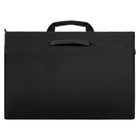 Estarer Sac Ordinateur Portable 13.3 po Homme Toile Vintage Sacoche pc Bureau Mallette Messenger Bandoulière Laptop, Noir-Poche intérieure rembourrée en filet pour accessoires