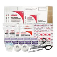 Trousse de premiers soins Fédérale First Aid Central règlementaire de Type B - Remplissage-Pour 6 travailleurs ou plus et où le secouriste a au moins un certificat de base en secourisme.