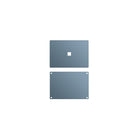 JCPal - 13 po Ensemble de protecteurs d'écran FlexGuard pour portatif Microsoft Surface 1 / 2, bleu cobalt-13 po x 9 po