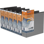Reliure à anneaux View QuickFitMD 3 po AD-Noir, Paquet de 6-Vue en anneau rond, noir, capacité de 600 feuilles, 3"