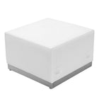 Flash Furniture – Alon Series ZB803570SWH, ensemble de réception 11 pièces, cuir, blanc-Coussins CA117 rembourrés en mousse ignifuge