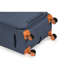 Champs - Ensemble de 3 valises extensibles de la "Classic II" - Marine-Poignée télescopique