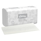 Kleenex - Essuie-mains pliés Premium - Avec pochettes d’air à séchage rapide - Blanc - Paquet de 25-avec pochettes d'air à séchage rapide