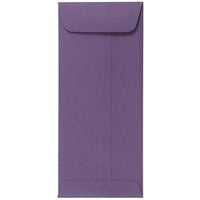 JAM Paper Enveloppes à ouverture au sommet format invitation avec ferm. gommée, 4 1/8 x 9 1/2 po, violet foncé, 1000/paquet-Violet foncé