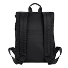 Gry Mattr - Sac à dos mince pour l’aventure - Noir-Poche latérale à fermeture à glissière facile d’accès avec pince à clés