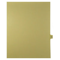 Mark Maker – Onglets séparateurs juridiques beiges, 1/15 onglets, format lettre, sans trous, numéro 175, 25/paquet-Onglets séparateurs beiges, 1/15 onglets