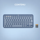 Logitech - K380 Clavier Bluetooth multi-appareils pour Mac - Myrtille-Garantie fabricant limitée de 1 an
