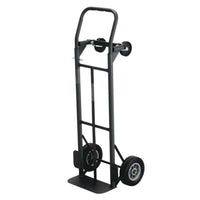 Safco® – Diable convertible-Se transforme facilement d'un diable à deux roues en un chariot à quatre roues