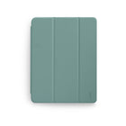 Étui JCPal DuraPro avec porte-crayon pour iPad Pro 12,9" (Modèle 2021) - Vert Minuit-Étui à rabat léger