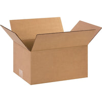 Staples - Boîtes d'expédition - 12 po L x 9 po l x 6 po H - Brun Kraft - Paquet de 25-Brun/ Kraft