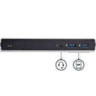 StarTech – Station d'accueil USB 3.0 double affichage DVI avec support vertical-Connectez et chargez vos périphériques USB grâce à cinq ports USB 3.0, dont deux ports USB de charge rapide