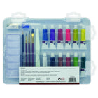 Royal & Langnickel - Ensemble d'art a aquarelle transparent - Ensemble de 21 pieces-Cet ensemble comprend une collection complète de fournitures artistiques de haute qualité emballées dans un étui en plastique robuste pour une portabilité et un rangement faciles.