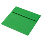 JAM Paper Enveloppes recyclées carrées, 6 1/2 x 6 1/2 (po), 25/paquet, vert-Couleur : Vert vif
