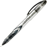 Staples - Stylos à bille roulante OptiFlow, 0,5 mm, noir, paquet de 6 -L'encre lisse permet une écriture très facile