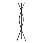 Monarch Specialties - 2051 Patere - Style Contemporain Metal Noir-Portemanteau