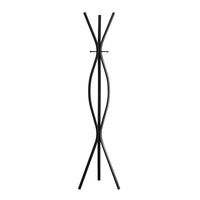 Monarch Specialties - 2051 Patere - Style Contemporain Metal Noir-Portemanteau