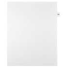 Mark Maker – Onglets séparateurs juridiques blancs, 1/15 onglets, format lettre, sans trous, numéro 168, 25/paquet-Onglets séparateurs blancs, 1/15 onglets