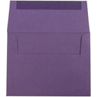 JAM Paper Enveloppes pour invitations à fermeture gommée, 4 3/8 x 5 3/4 po, violet foncé, 100/paquet-Taille : A2 (4 3/8 x 5 3/4 po)