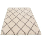 ECARPETGALLERY - Tapis Agadir Diamond Ivoire 6'7" x 9'6"-Tissé A La Machine Turquie