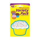 Trend Enterprises Mini Cupcakes Accents-Les packs de variétés Mini Accents prennent en charge les activités d'apprentissage telles que la création de motifs, le séquençage et le regroupement.