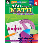 Shell Education - Cahier d'exercices 18 Days Of Math (SEP50802), 6e année-Convient aux enfants de 11 ans et en 6e année