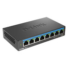 D-Link - Commutateur non géré multi-Gigabit 8 ports de D-Link-Fournit une capacité de commutation allant jusqu'à 40 Gbit/s