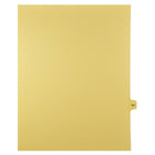 Markmaker - 25 tabs/PQT,5 PQT/Boite, Intercalaires imprimes Legal, Chamois, 1/15th coupe| format lettre, sans trous, Numero 131-Intercalaires imprimes Legal