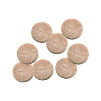 Scratch Guard - Diamètre de 1 1/2 po Coussinets de feutre - Beige - paquet de 8-Diamètre de 1 1/2 po
