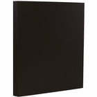 JAM Paper - Papier cartonné mat, 8,5 x 11 po, 80 lb, noir lisse, 50/paquet (64429575)-Taille : 8,5 x 11 po.