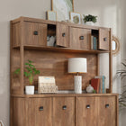 Sauder - 429512 La Collection Cannery Bridge Surmeuble - Finition Sindoori Mango-Se fixe aux 429513 ou 429556.