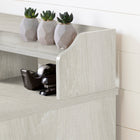 South Shore - Versa Bureau de travail Chêne hivernal-Ce produit est fait en Amérique du Nord en Panneaux de particules laminés et MDF