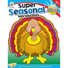 Livre numérique : Carson Dellosa - Super Seasonal Reproducibles, 104782-EB, prématernelle à 1re année-Vous recevrez deux courriels : le premier confirmant la totalité de votre commande et le second comportant un lien de téléchargement. Vous pourrez utiliser le lien de téléchargement immédiatement ou plus tard, comme vous le voulez.