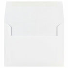 JAM Paper Enveloppes invitation de format A6 4,75 x 6,5 po, blanc, 100/paquet-Enveloppes en papier blanc