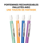 BIC - Porte-mines très étincelants - 0,7 mm - Paquet de 24-La mine avance rapidement et facilement