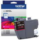Brother - LC401XLMS Cartouche d’encre magenta à haut rendement d’origine-Brother offre une façon pour que les clients se débarrassent de leurs cartouches Brother authentiques. Visitez www.brother-usa.com/Environment pour en savoir plus.