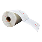Premium Tape - 4 x 3 po (102 mm x 76 mm) Étiquettes Transfert Thermique - Noyau de 3 po (76 mm) - Paquet de 4-Blanc
