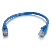C2G Cat5e Snagless UTP non blindé Réseau Câble de raccordement, 3 m/9,8" Bleu-Modèle anti-accrochage pour les cartes réseau, les concentrateurs, les commutateurs, les routeurs, les modems DSL/câble, les panneaux enfichables et d’autres applications réseau de haute performance