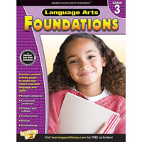 Livre numérique : American Education Publishing - Language Arts Foundations, 704274-EB, 3e année-Vous recevrez deux courriels : le premier confirmant la totalité de votre commande et le second comportant un lien de téléchargement. Vous pourrez utiliser le lien de téléchargement immédiatement ou plus tard, comme vous le voulez.