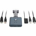 Commutateur KVM USB HDMI 2 ports IOGEAR (GCS32HU)-Dimensions: 6,13 L x 2,25 L x 8,75 H po