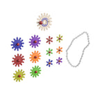 Flash Furniture - Ensemble de chaînes et d'engrenages de 79 pieces Bright Beginnings de qualite commerciale pour systemes muraux-Associez avec d'autres ensembles d'accessoires pour encore plus de plaisir,