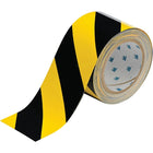 Ruban de marquage au sol ToughStripe, noir/jaune, 3 larg. x 100 long. (po x pi)-3 pouces de largeur x 100 pi de longueur