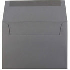 JAM Paper Enveloppes format A6 à base riche, gris foncé, paq./250-Intérieur vierge où écrire un mot personnalisé