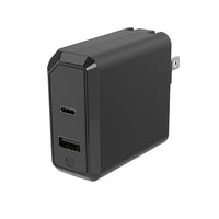 Chargeur Scoshe Power Delivery Home 20W-CHARGEUR MURAL 3.0 : Le chargeur USB rapide débite 30 watts de puissance pour la recharge des téléphone intelligents et des tablettes des dernières générations