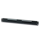 Techly – Panneau UTP 16 ports de 19 po, Cat.5E-16 ports RJ45 Cat.5E