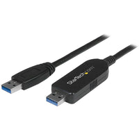 StarTech ® Câble de transfert de données USB 3.0 pour Mac et Windows-Transférez les fichiers de votre ancien ordinateur à votre nouvel ordinateur rapidement via une connexion USB 3.0 (5 Gb/s)