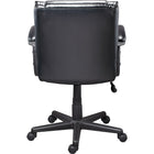 Staples® – Fauteuil de direction Montessa II Luxura, noir (25221R-CA)-Support lombaire fixe et accoudoirs rembourrés fixes pour un confort accru