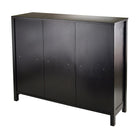 Winsome – Tablette de rangement Terrace à 3 niveaux, 37 po de large, fini espresso-Assemblage nécessaire